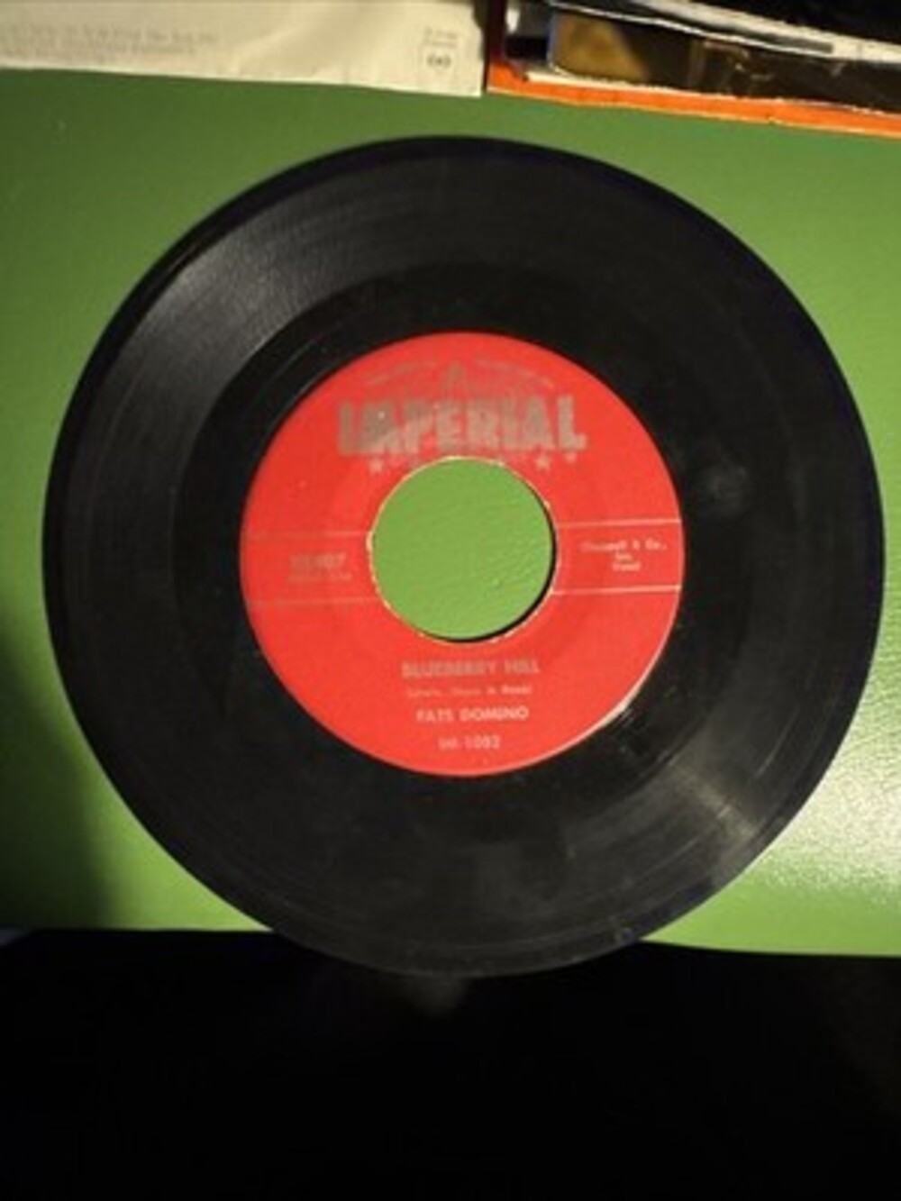 Fats Domino – Blueberry Hill / Honey Chile - Imperial 45 Rpm 233C12